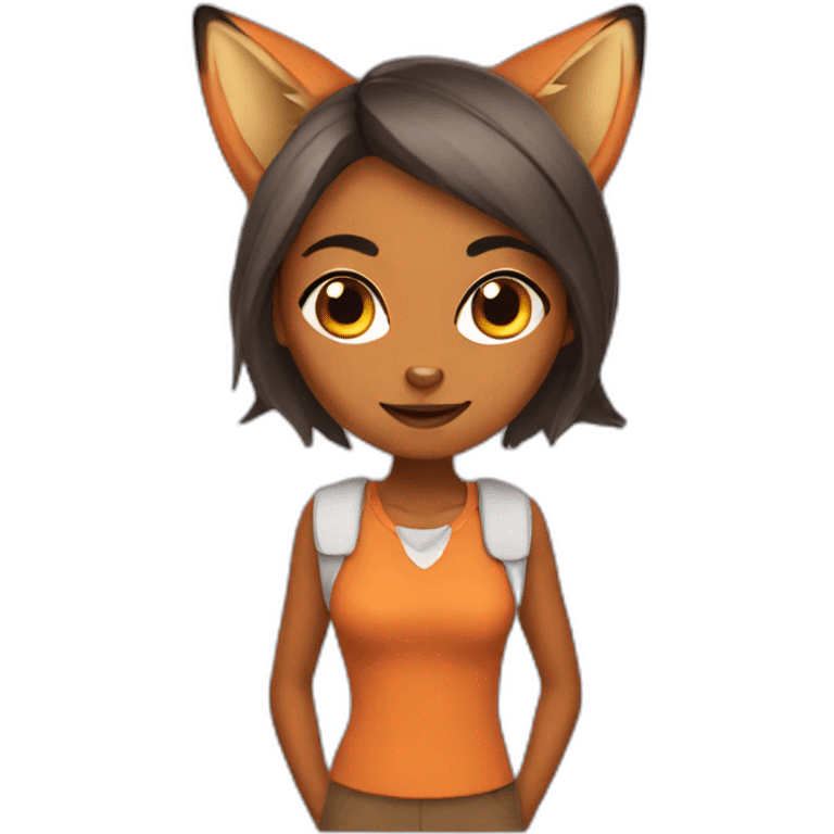 fox girl emoji