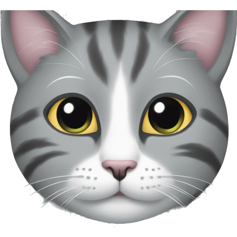 Cats gray  emoji