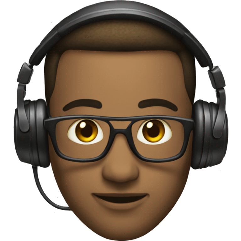 Żaba dj emoji