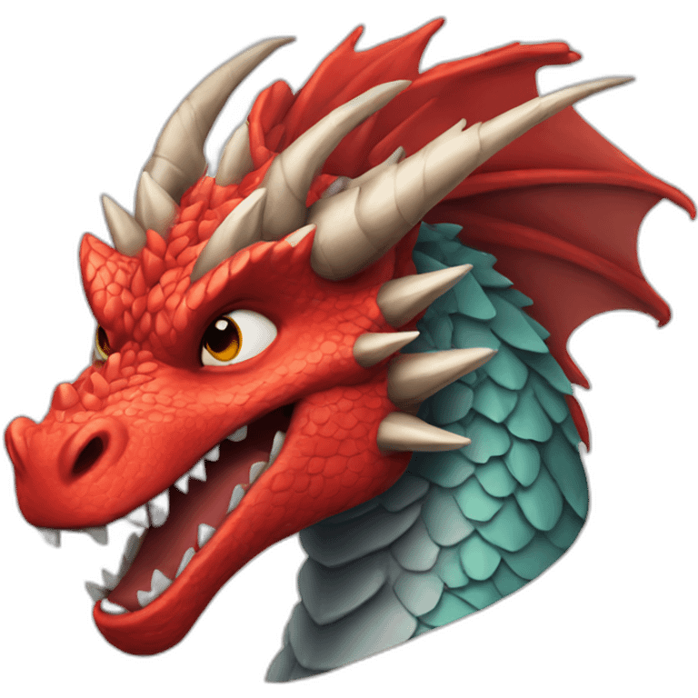 dragon rojo emoji