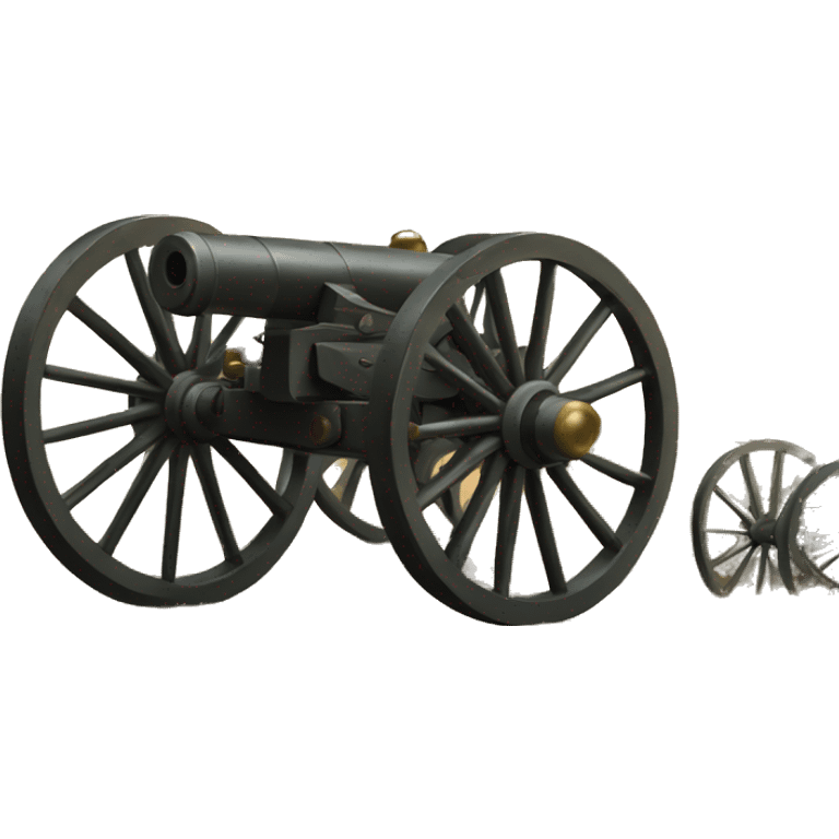 civil war artillery emoji