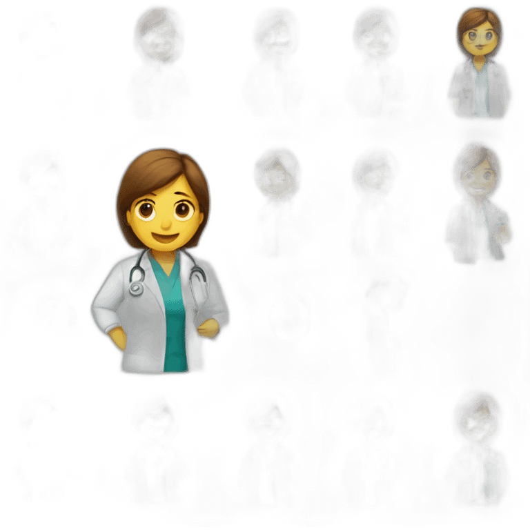 DOCTORA TRABAJANDO emoji