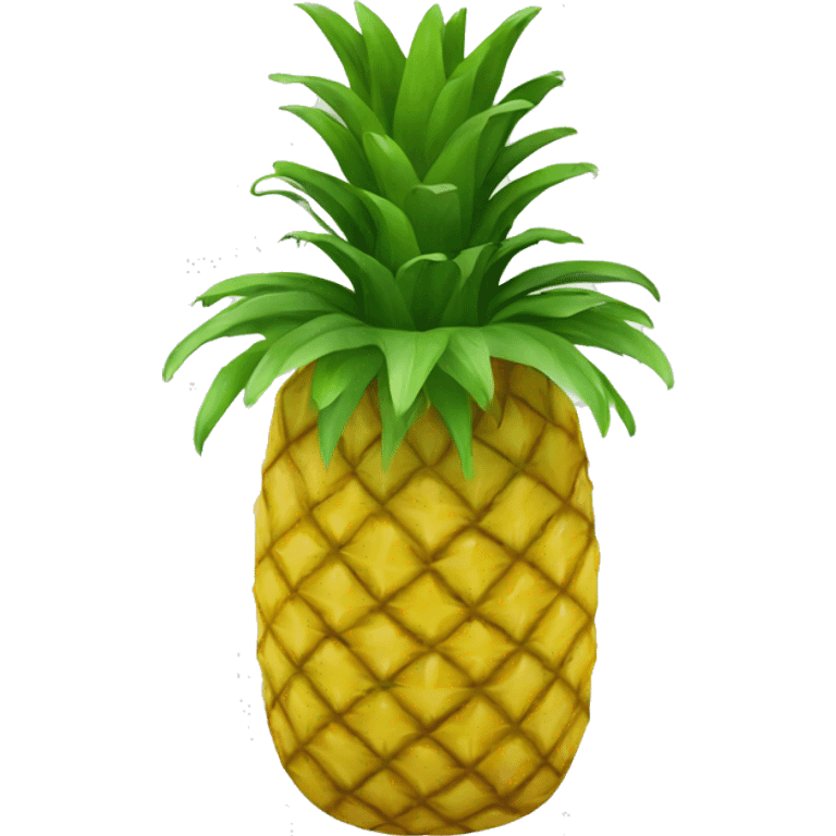 Upside down pineapple emoji