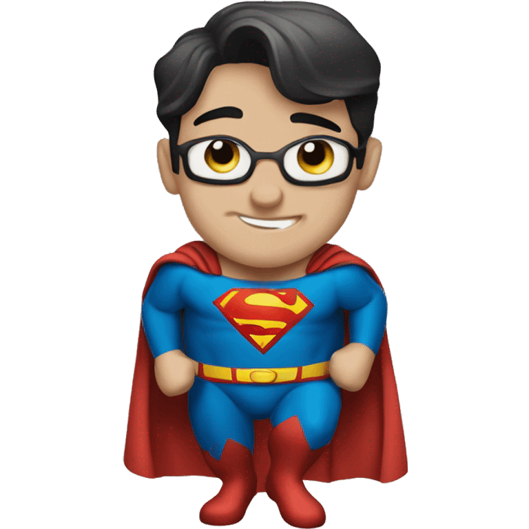 Superman fying emoji