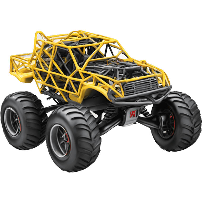 Wire frame rc truggy  emoji