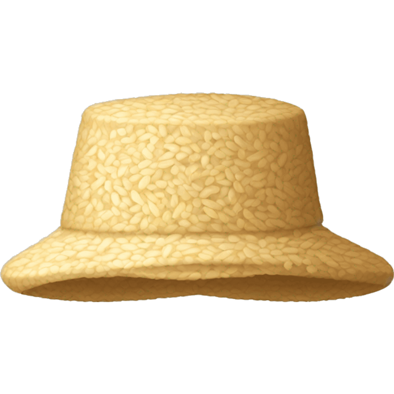 rice hat emoji