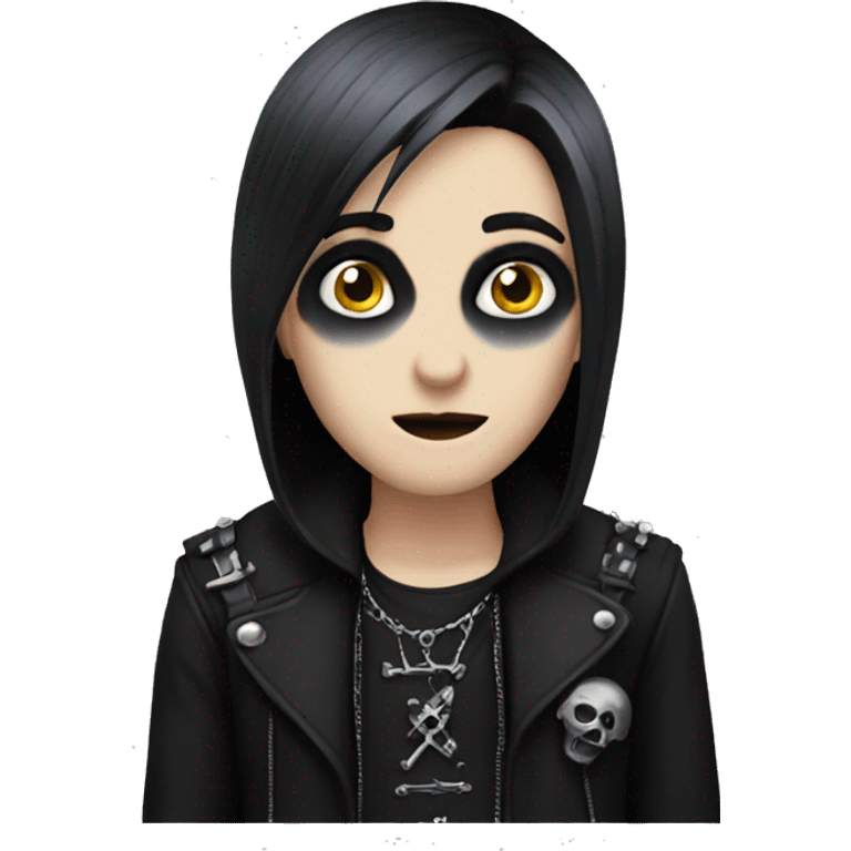 Goth emoji