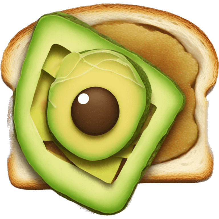 avocado toast emoji