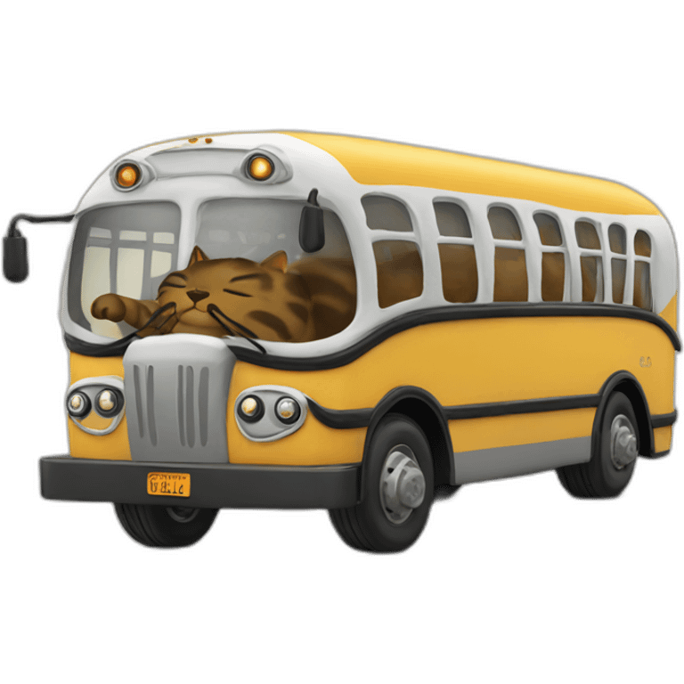 cat bus emoji