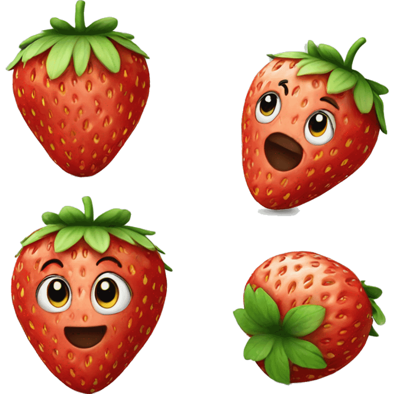 strawberry emoji