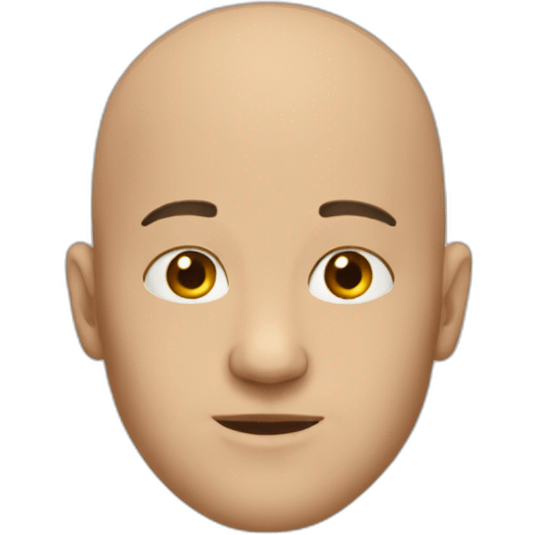 Bald emoji