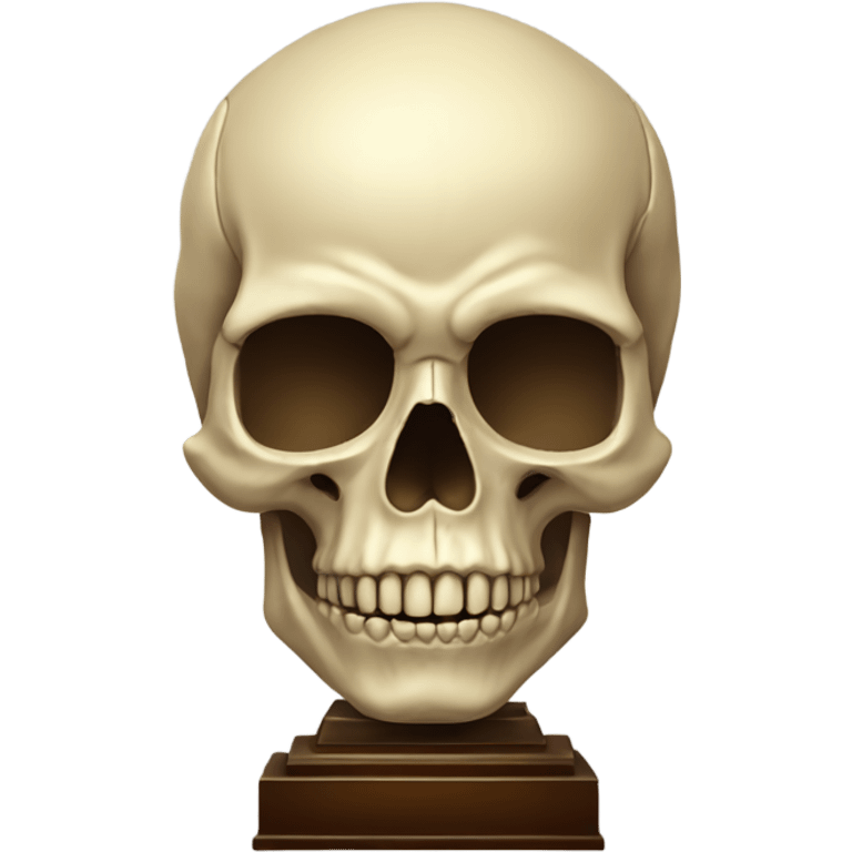 Skull trophy emoji