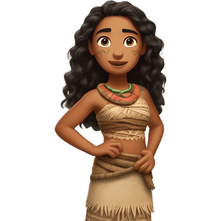 Moana emoji