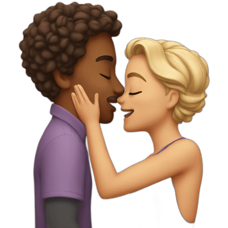 Love kiss emoji