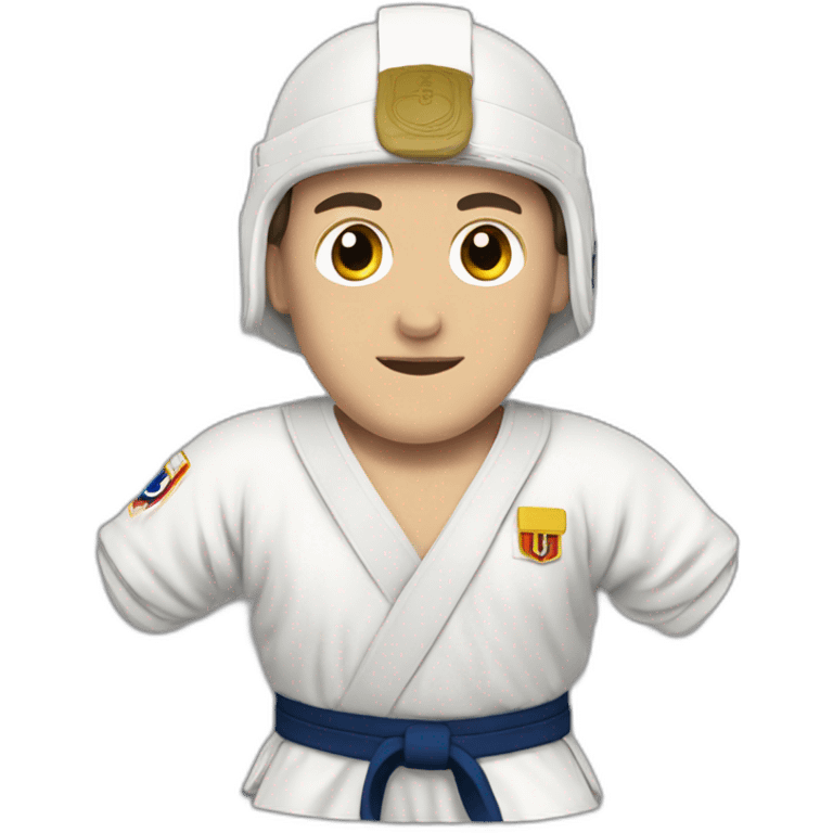 Napoleon judoka emoji