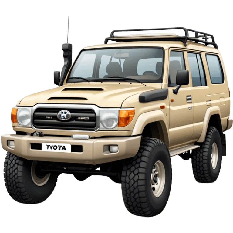 landcruiser 79 series - Toyota (Model Year: 2008) (Iconic colour: sand) emoji