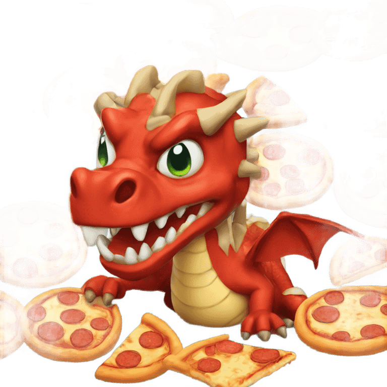 pizza dragon emoji