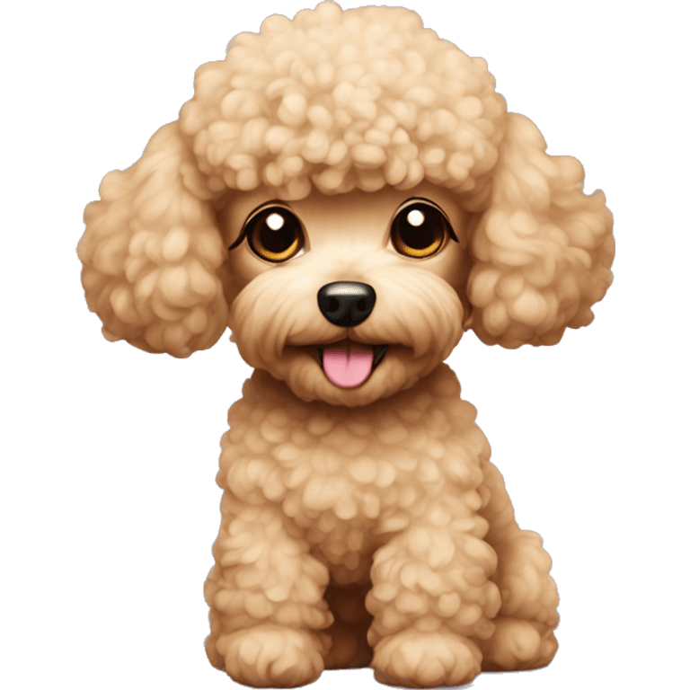 Toy poodle  emoji