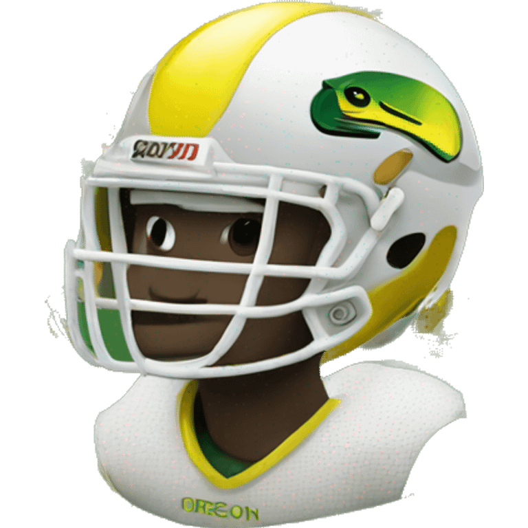 Oregon ducks football  emoji