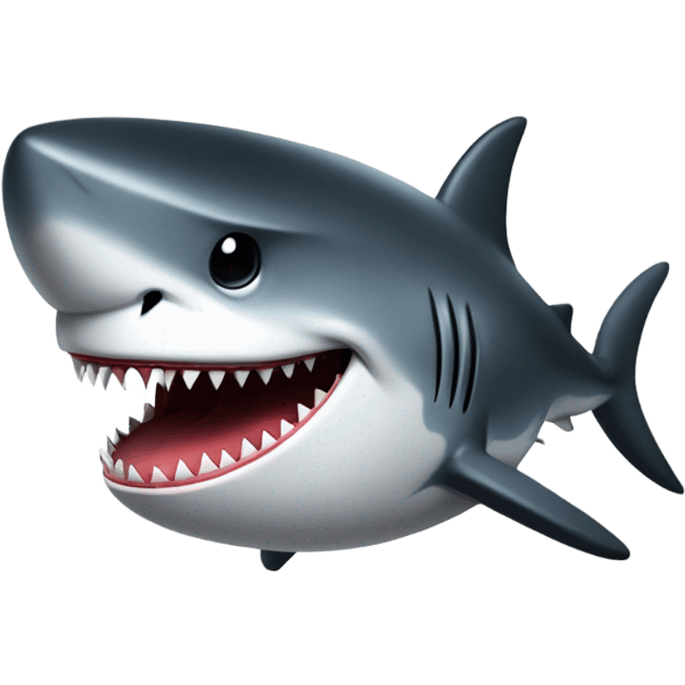 shark with tophat emoji