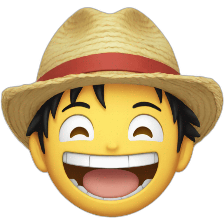 luffy-laugh emoji