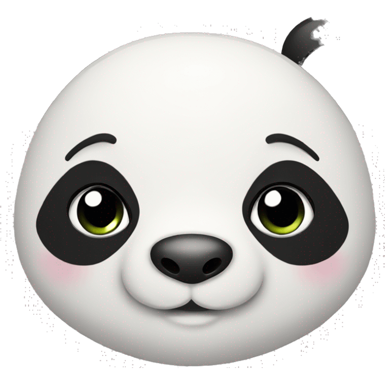 cute panda face emoji