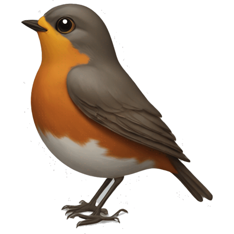 Make a robin that waves emoji