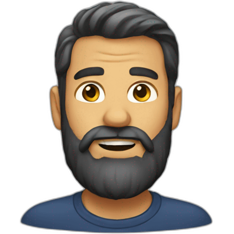 Barbe emoji