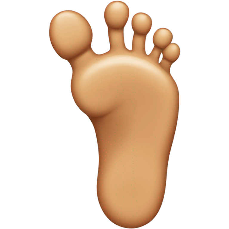 foot with toes crossed emoji