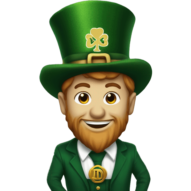 Notre dame leprechaun  emoji