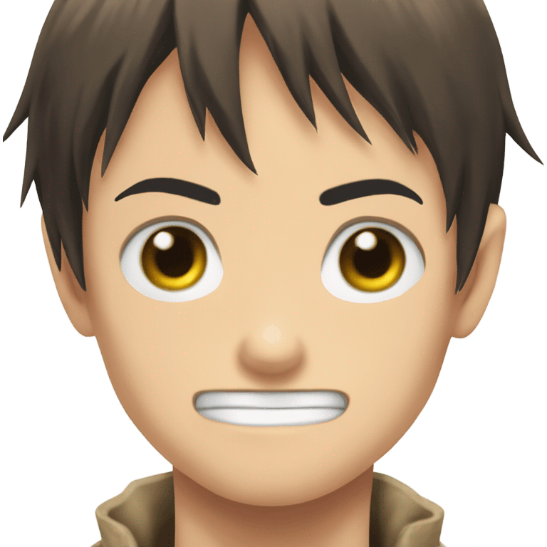 Eren Yeager from Attack On Tit emoji