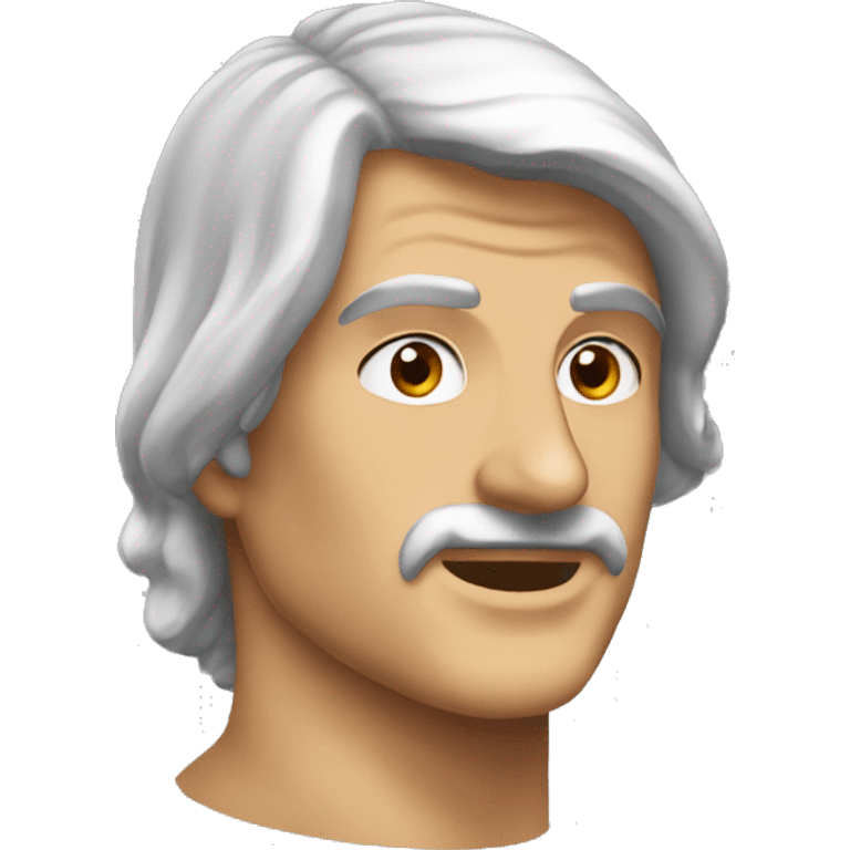 Dante Alighieri capelli marroni emoji