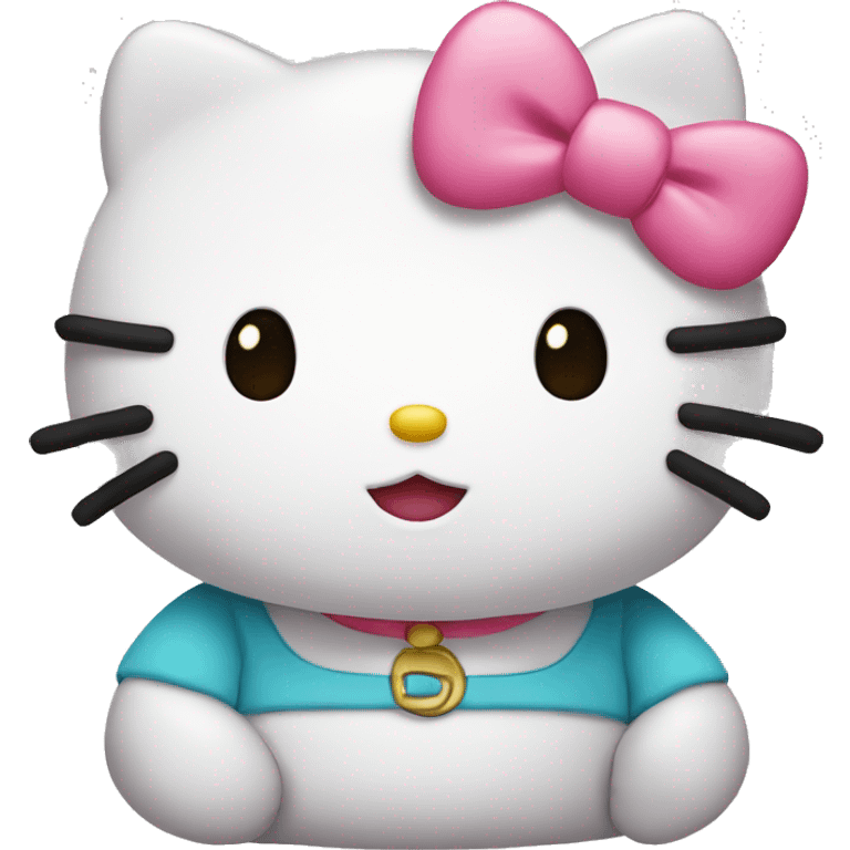 Chubby Hello kitty  emoji