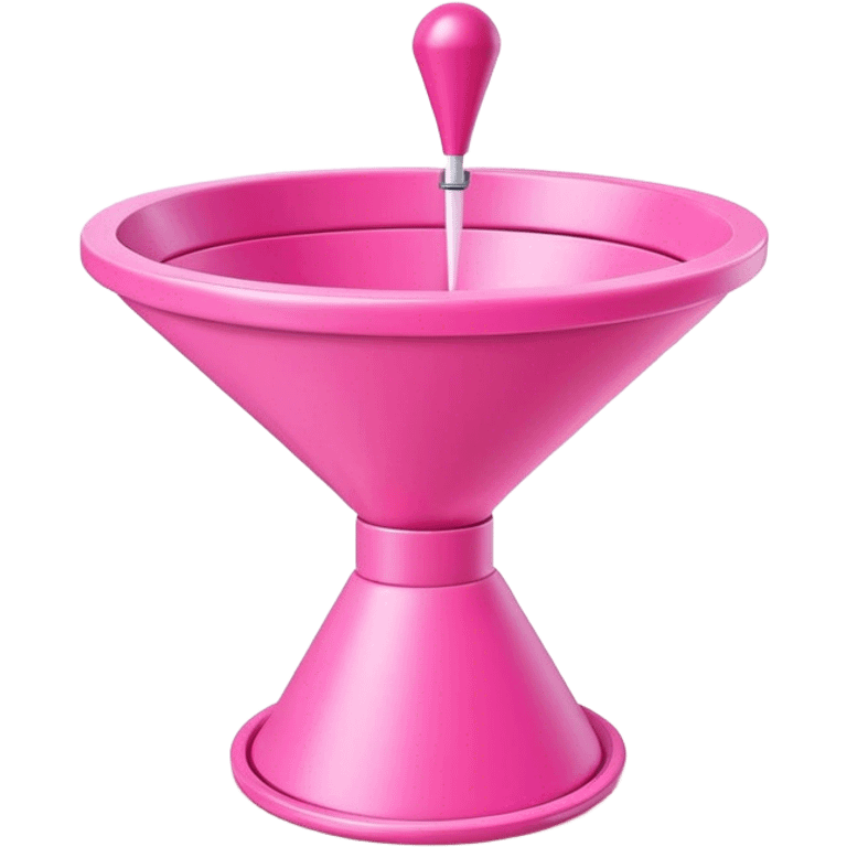 pink 3d ai search funnel emoji