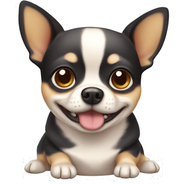 Cute fatty chihuahua emoji