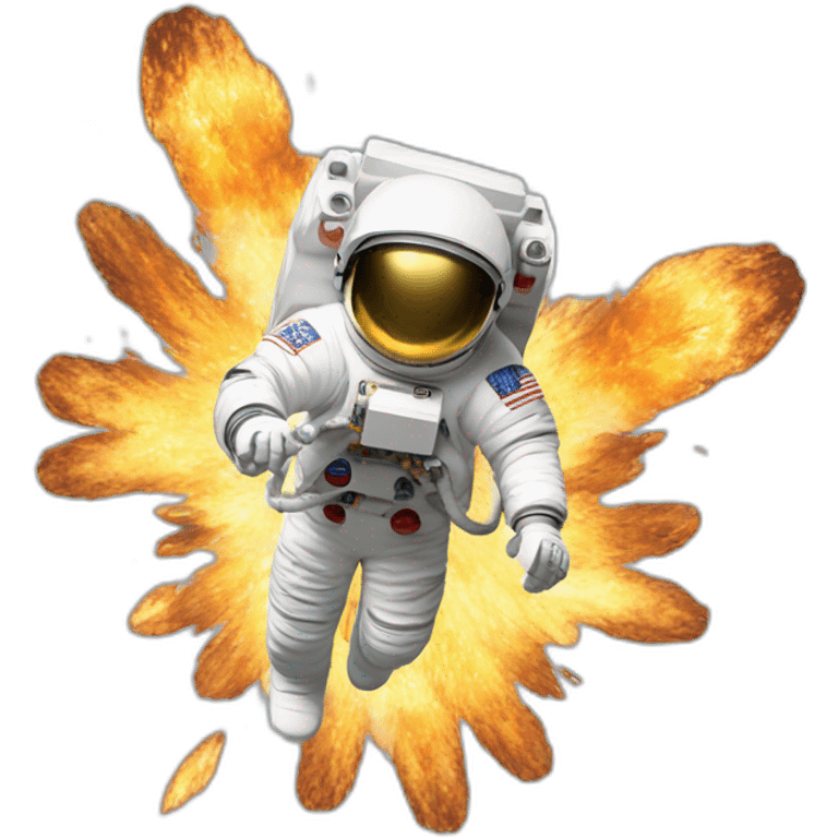 explosion-astronaut emoji