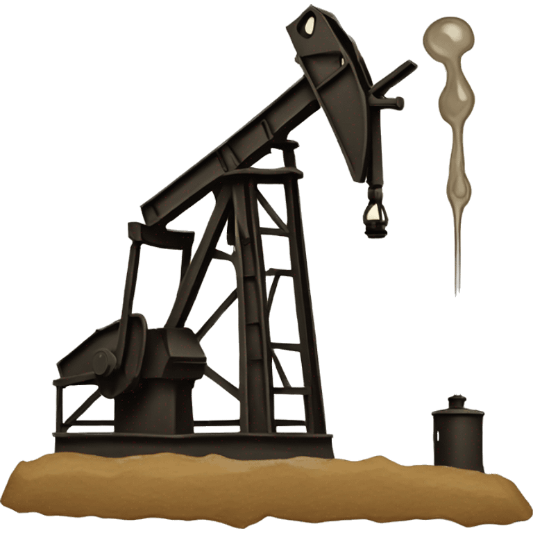 old Pumpjack oil emoji