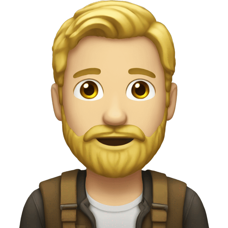 blonde beard emoji