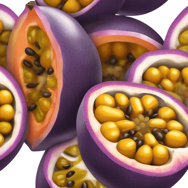 Passion fruit emoji