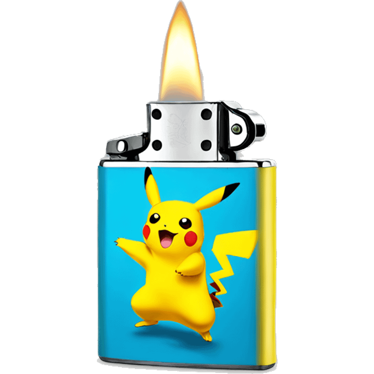 pikachu lighter emoji