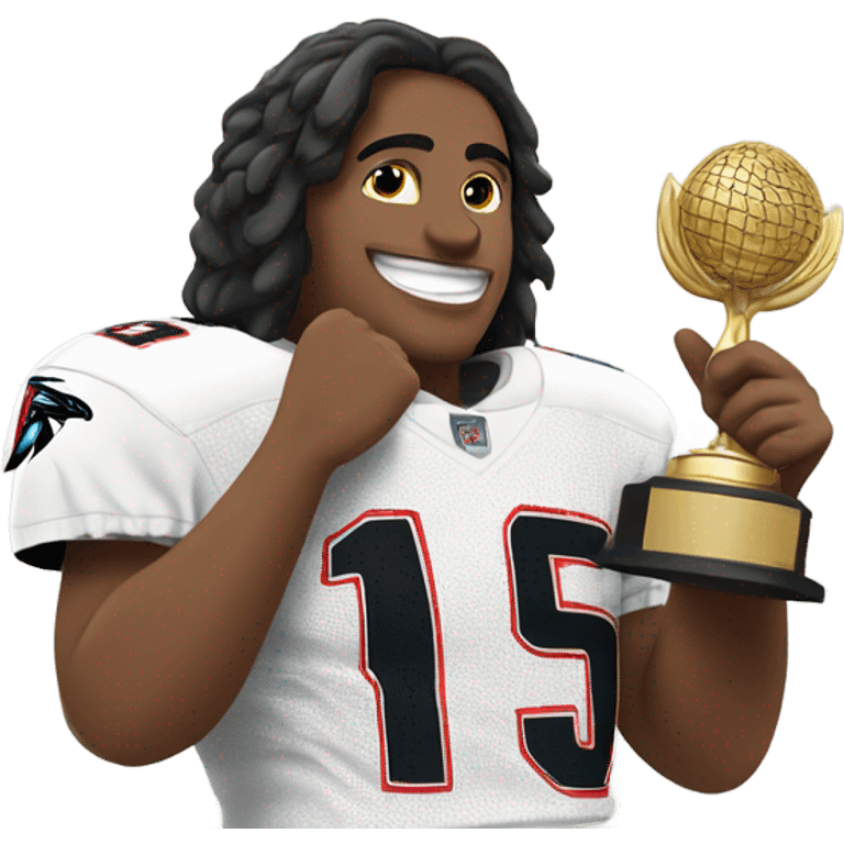 Falcons winning Super Bowl emoji