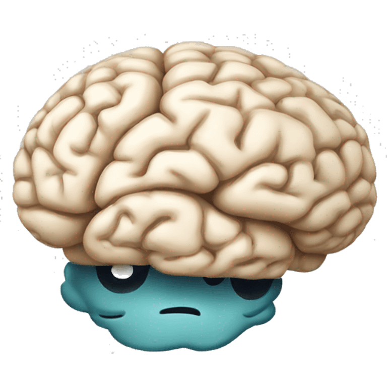 brain in academic hat emoji