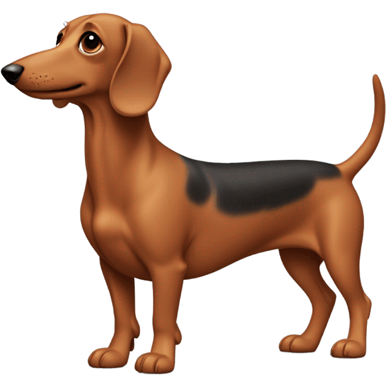 Sausage dog emoji