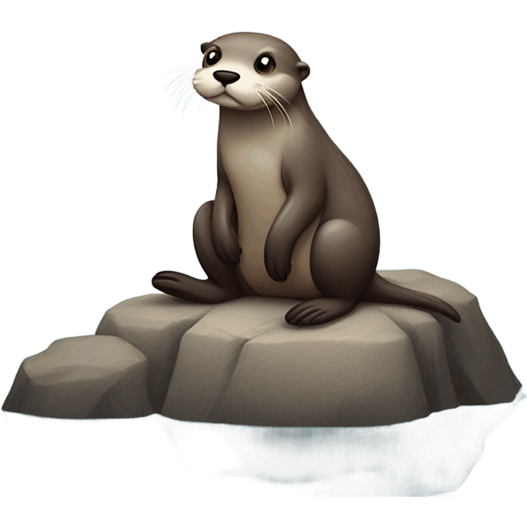 sad otter emoji