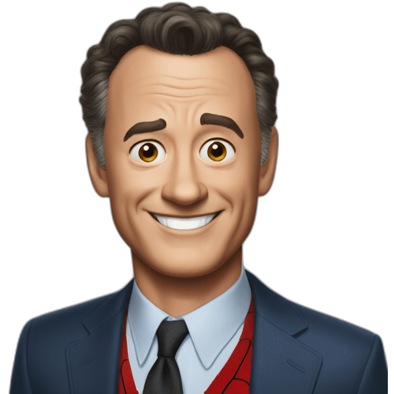 Spiderman sur tom hanks emoji