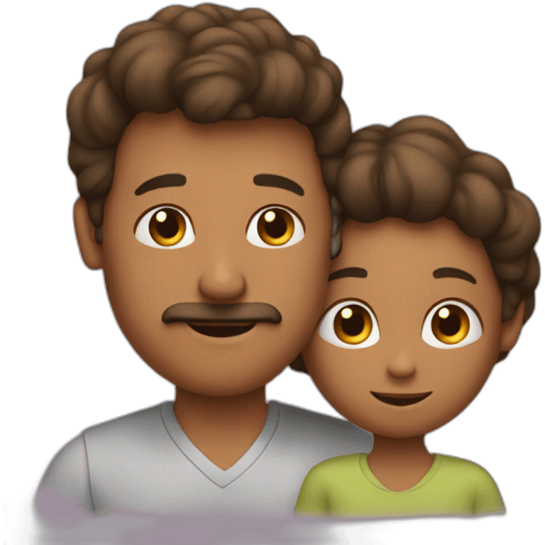 Me mother with boy and me dad emoji