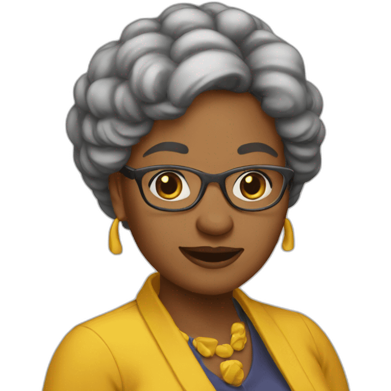 hawker auntie emoji