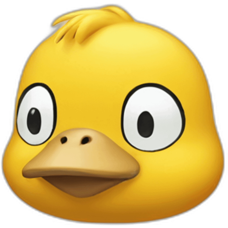 Psyduck emoji