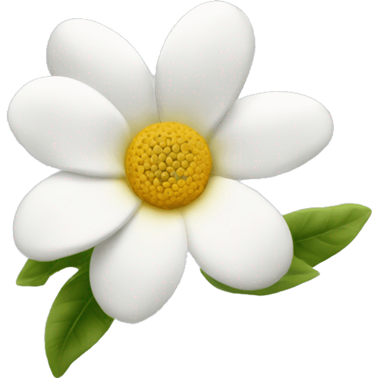 White flower clap clip emoji