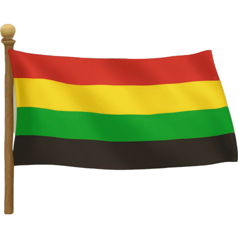 Rastafari flag emoji